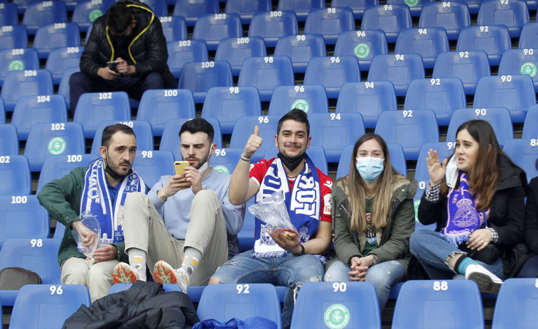 Las fotos de la afición en el Deportivo-Cultural Leonesa