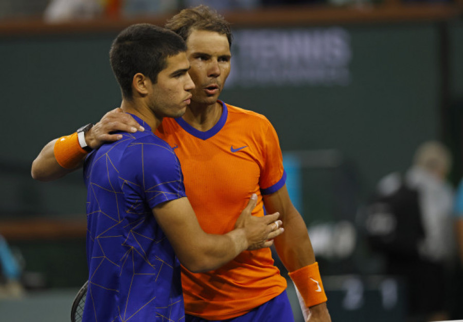 Nadal impone su ley ante Alcaraz para jugar la final de Indian Wells