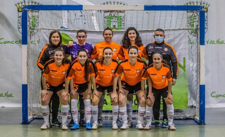 El balón parado tumba al Viaxes Amarelle B