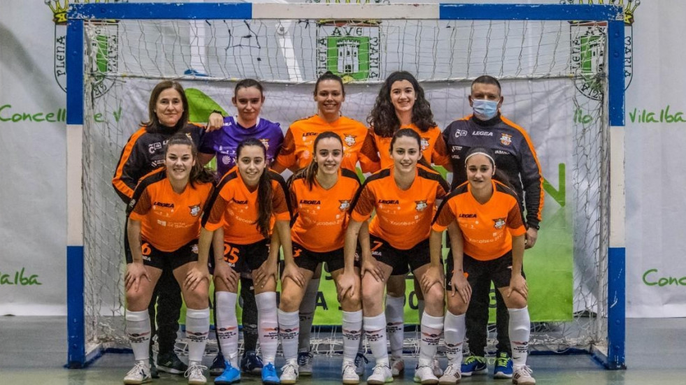 El balón parado tumba al Viaxes Amarelle B