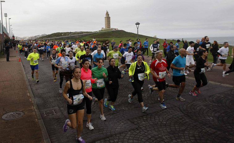 Más de 2.400 participantes en una jornada muy especial en A Torre
