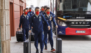 Las fotos de la selección española en A Coruña