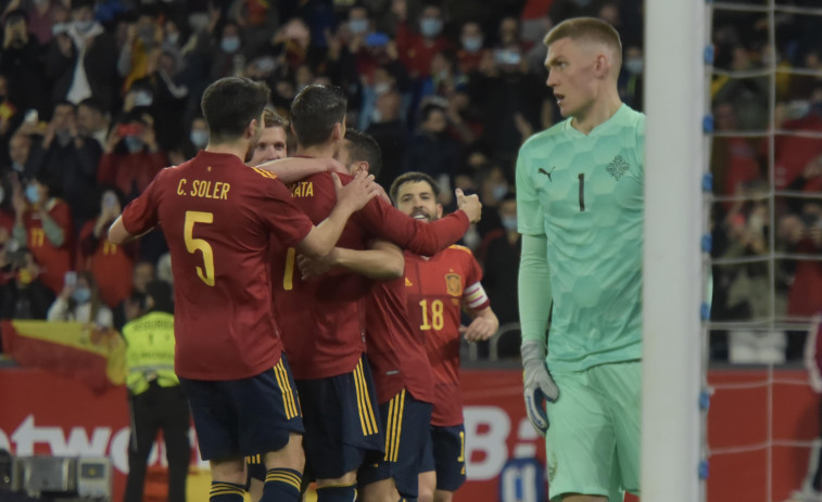 España se da un festín a costa de Islandia