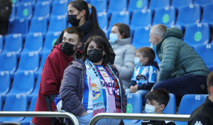 Imágenes de la afición Depor - Rayo Majadahonda