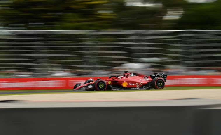 Leclerc marcó el mejor tiempo en los entrenamientos de Melbourne