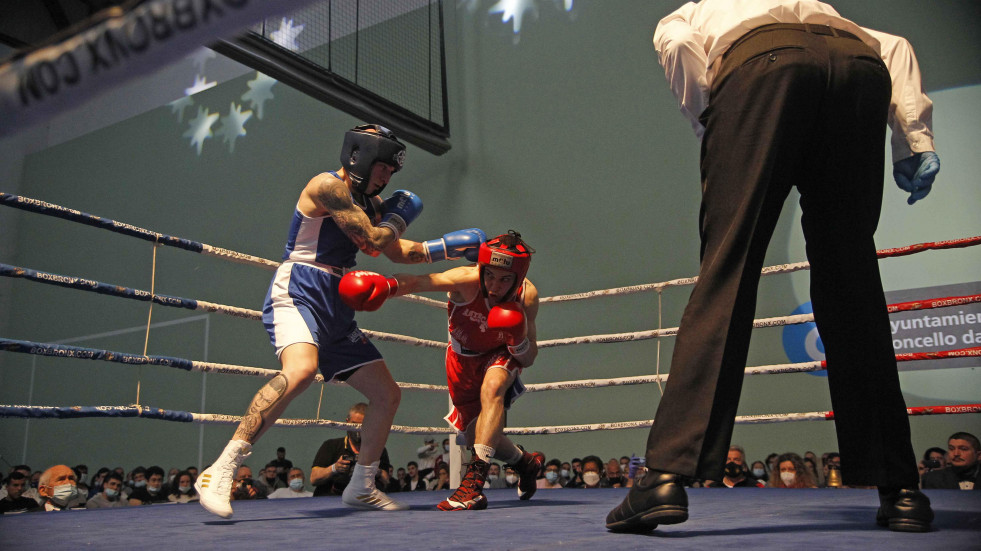 Las fotos de velada de boxeo 'Coruña en Loita'