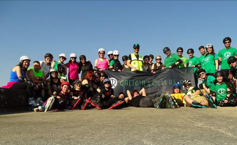 El Club Galicia Rollers organiza una tecnificación de hockey línea con Ainhoa Merino