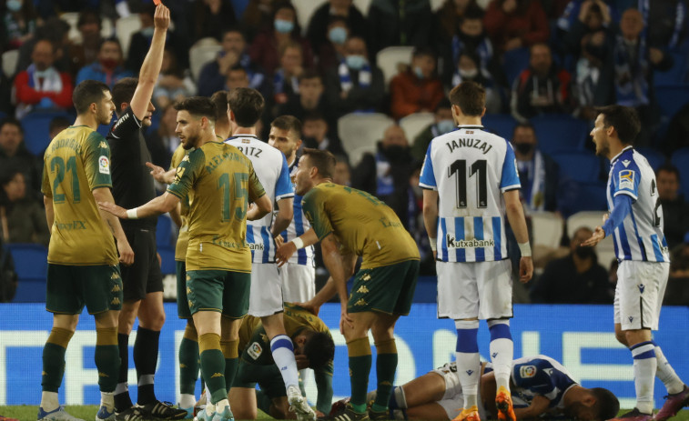 Puestos en libertad los dos detenidos en los incidentes previos al partido Real Sociedad-Betis