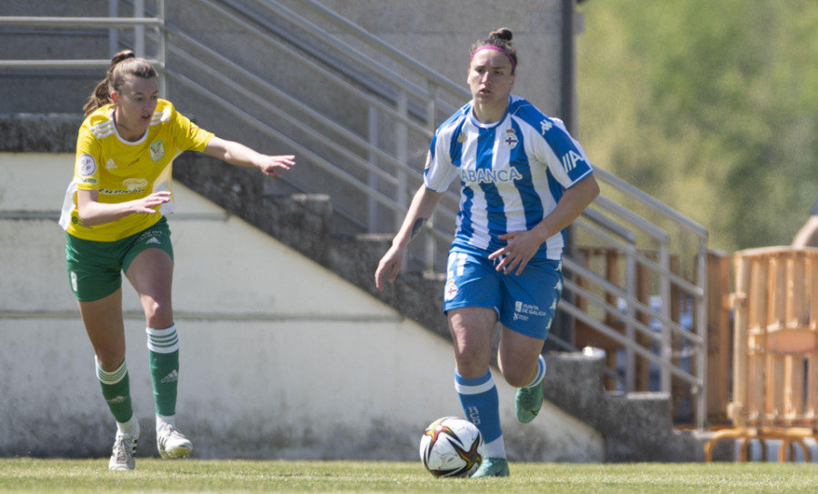 Buenas sensaciones de Vika en el debut con el Depor Abanca