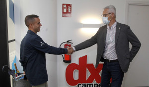 Visita de Borja Jiménez a la redacción de dxt campeón
