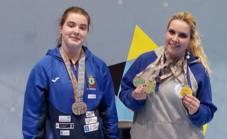 Halterofilia | Catorce medallas del CH Coruña en Madrid