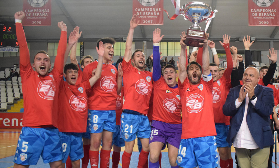 Fútbol sala | El Lugo Sala consigue   el ascenso a la tercera