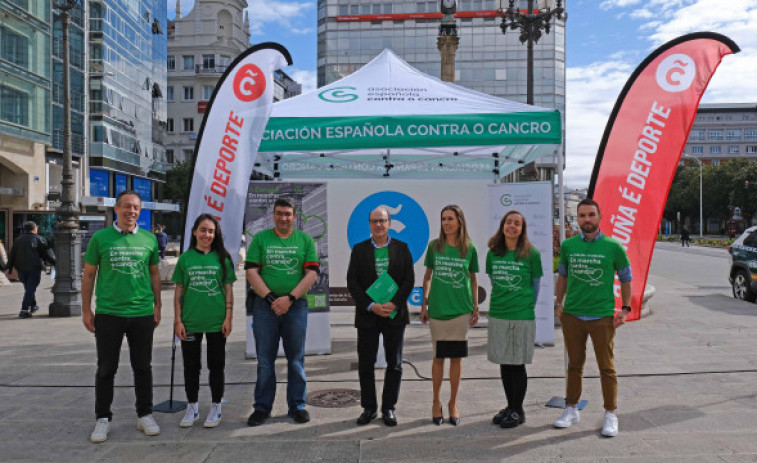 A Coruña acogerá el 29 de mayo la novena edición de la carrera contra el cáncer