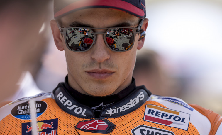 Marc Márquez reconoce que están sufriendo 