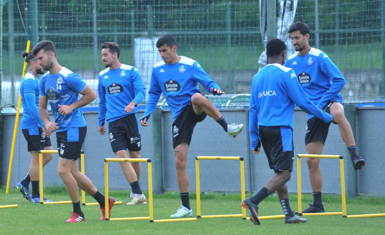Depor | Esta mañana, a puerta cerrada en Riazor