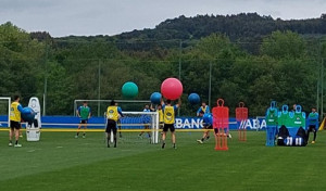 El Depor conjugó culto al balón parado con diversión