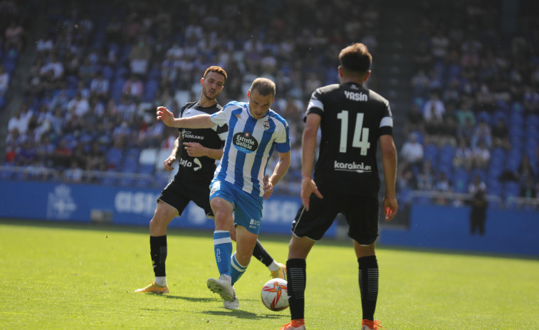 Álex Bergantiños: “Recordó al partido con el Extremadura que nos costó el descenso”