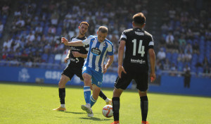 Álex Bergantiños: “Recordó al partido con el Extremadura que nos costó el descenso”