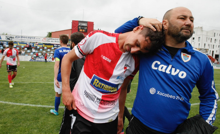 Final de liga amargo en A Lomba