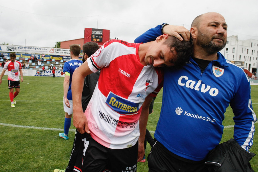 Final de liga amargo en A Lomba