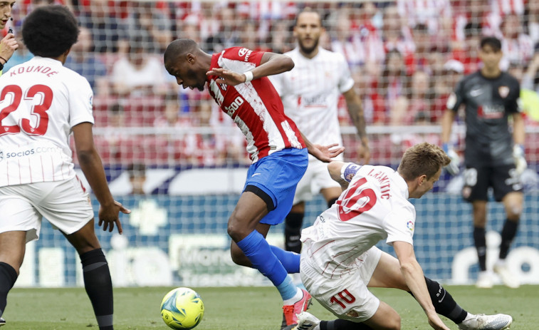 Un Sevilla de Champions estropea la despedida de Suárez