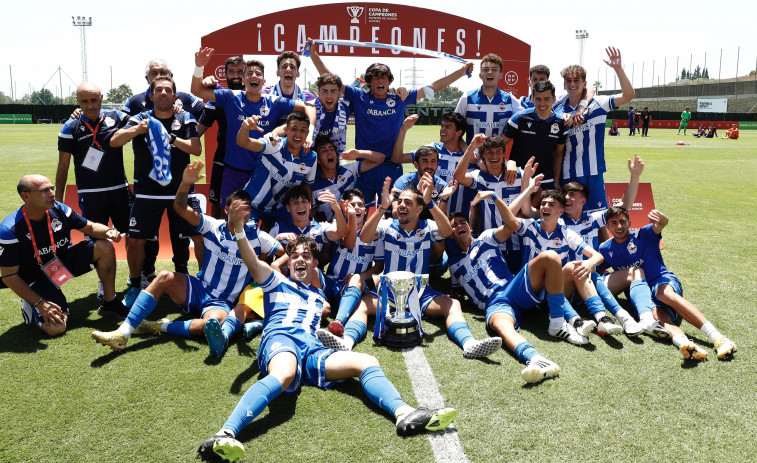 El Deportivo, vigente campeón juvenil, entra en escena ante el Betis