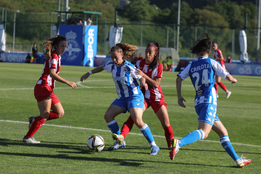 El Depor Abanca se jugará la permanencia contra el Tacuense tras empatar ante el Atlético B