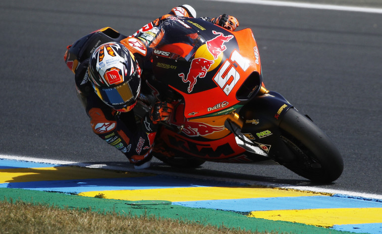 Pedro Acosta, otra vez el más rápido en la segunda jornada de test de Jerez