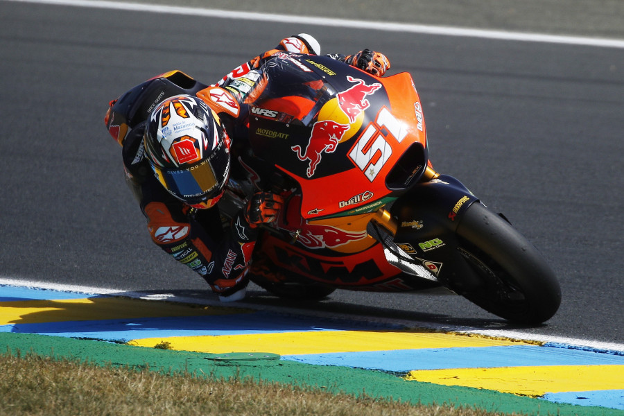 Pedro Acosta, otra vez el más rápido en la segunda jornada de test de Jerez