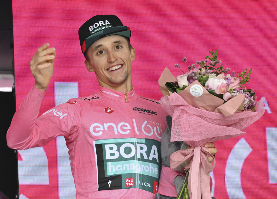 Hindley, primer australiano que gana la maglia rosa del Giro