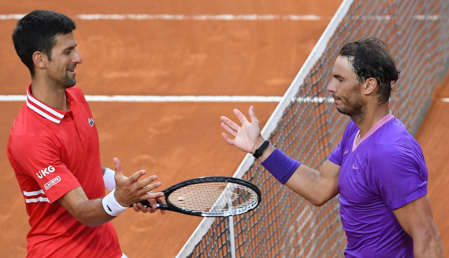 Nadal-Djokovic, dos estrellas en la noche de París