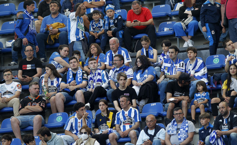 Los abonados del Depor tienen hasta las 17 horas para comprar; la venta libre, a las 18 horas