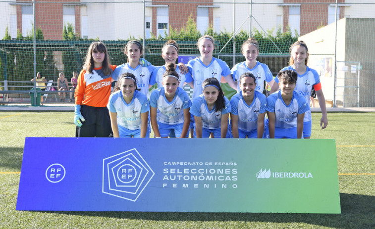 La selección gallega femenina sub-15 se medirá a Madrid en semis