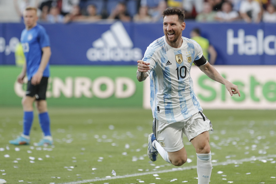 Messi, a un paso del podio histórico de goleadores con las selecciones