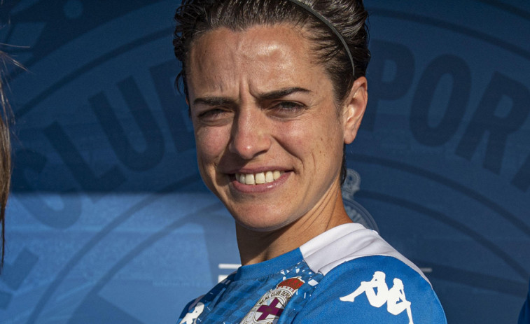 Alba Merino se despide del Depor: 