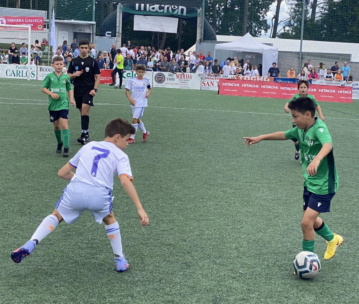 El San Tirso cayu00f3 en cuartos de final ante el Real Madrid