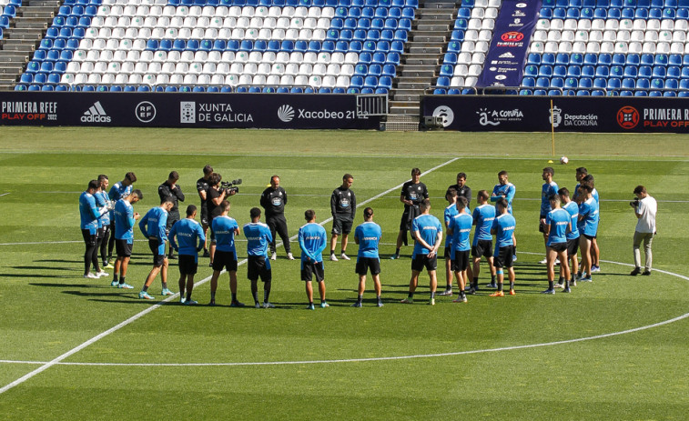 Últimos ajustes en Riazor