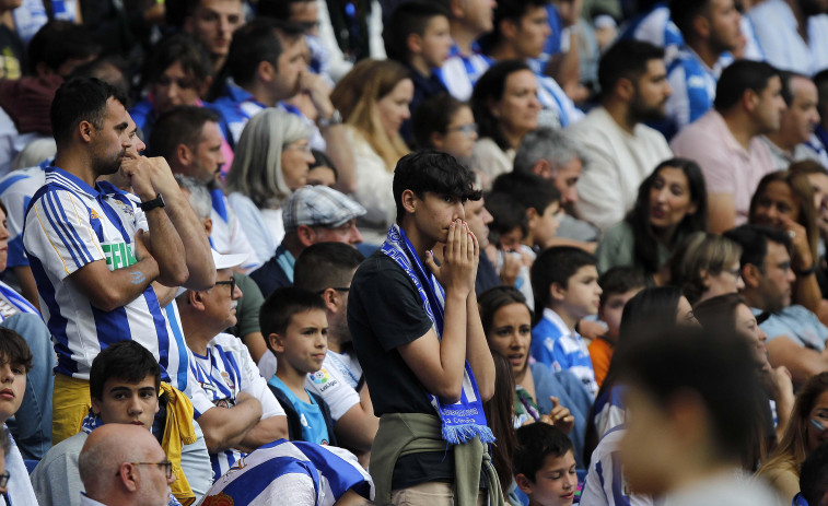 La afición de Unionistas vuelve a acordarse del Depor
