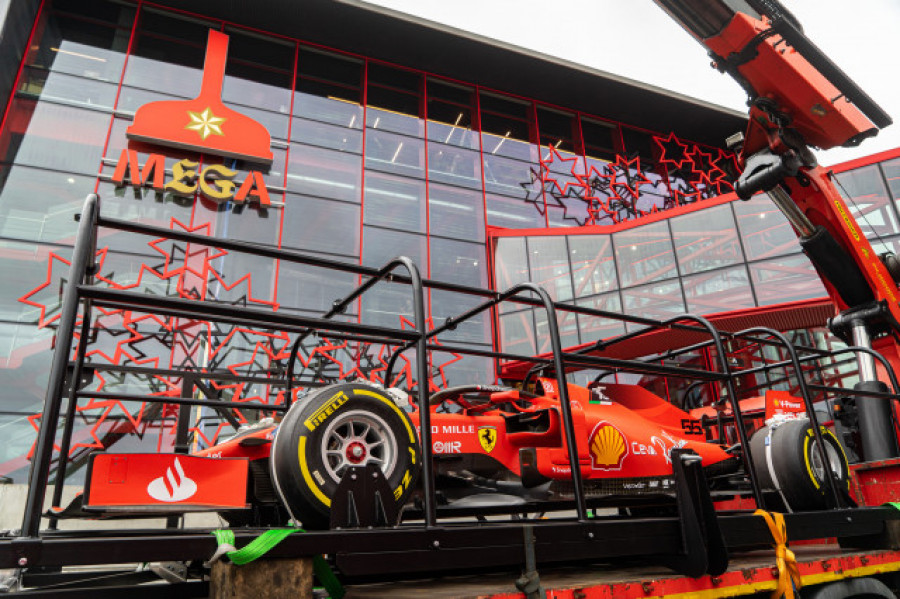 MEGA expondrá en A Coruña el Show Car de la Scuderia Ferrari