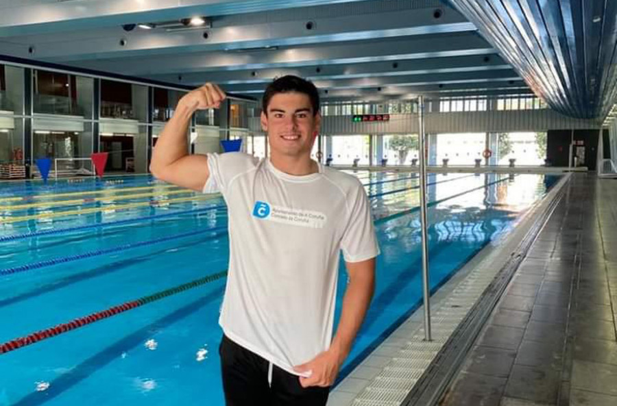 Jacobo Garrido, séptimo del mundo en 100 metros libre