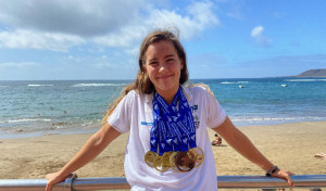 Paula Otero debuta en la Copa del Mundo con un intenso programa