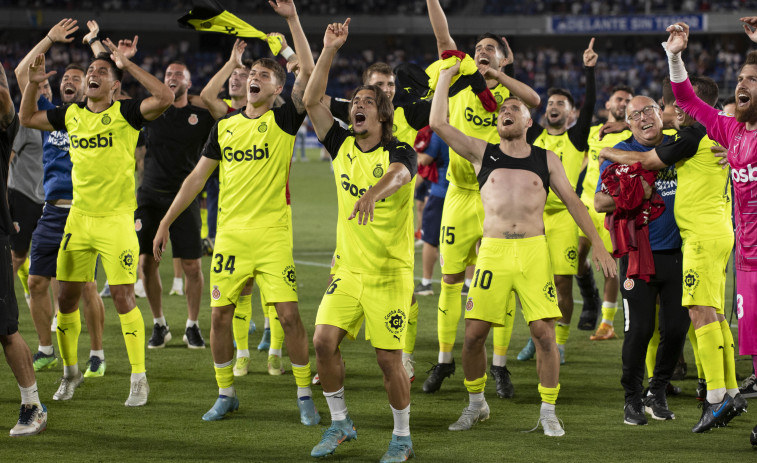 El Girona rompe la maldición del playoff y vuelve a Primera