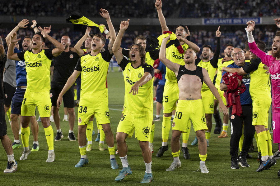 El Girona rompe la maldición del playoff y vuelve a Primera
