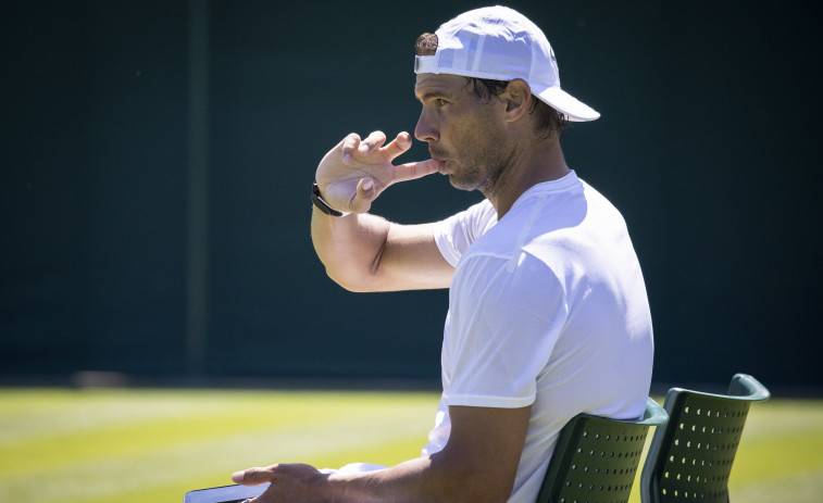 Nadal debutará en Wimbledon contra Cerúndolo y Alcaraz contra Struff