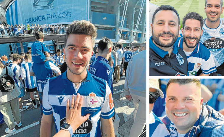 Aficionados blanquiazules | Con lágrimas en la maleta