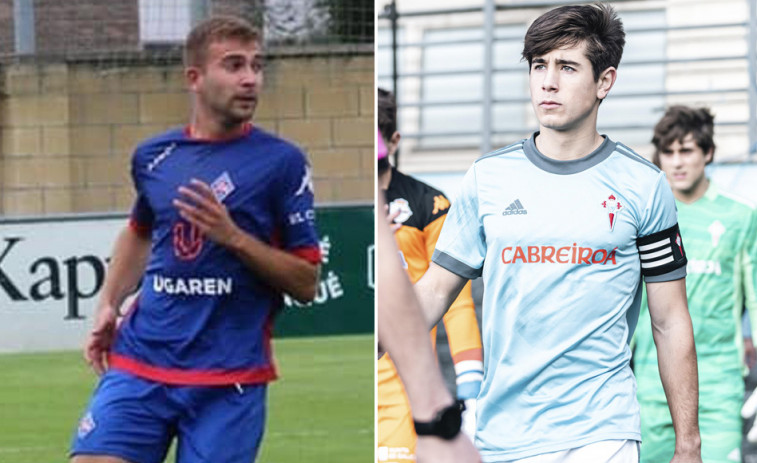 El punta Ander Pacheco y el central Pablo Meixús, fichajes del Bergantiños