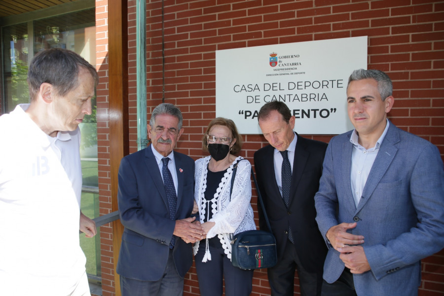 Cantabria da el nombre de Paco Gento a su Casa del Deporte