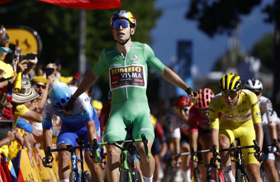 Van Aert gana el "sprint" olímpico en subida de Lausana