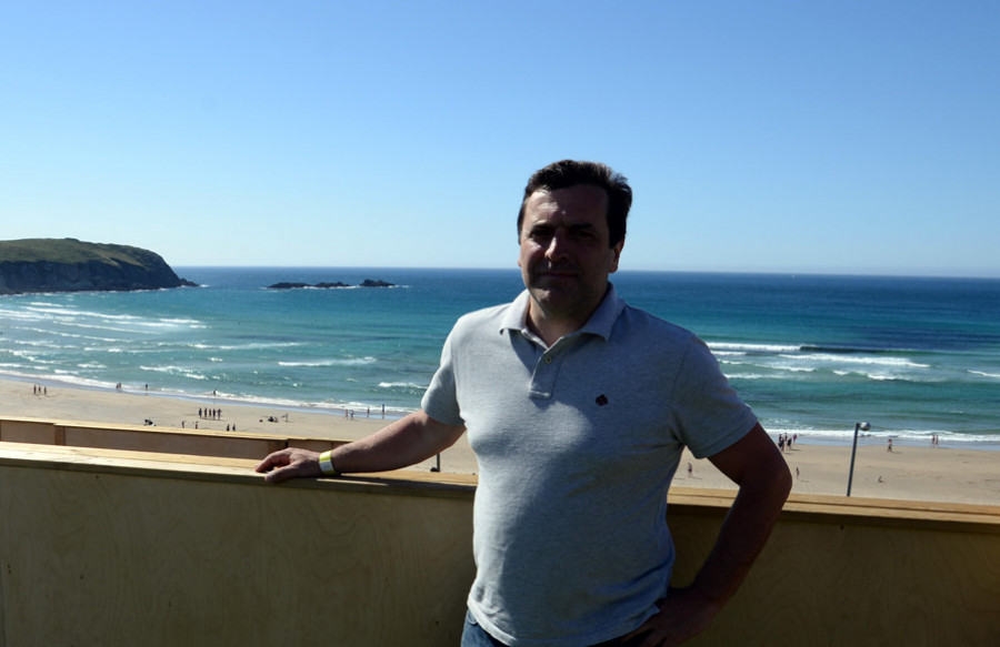 Pedro Rico: “Uno mira a la playa de Pantín y le recuerda a cómo la veía hace treinta años”