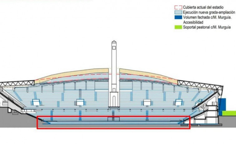 Riazor subirá su aforo si es sede del Mundial de 2030